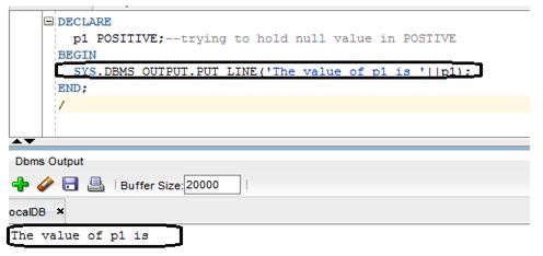 POSITIVE can store NULL values